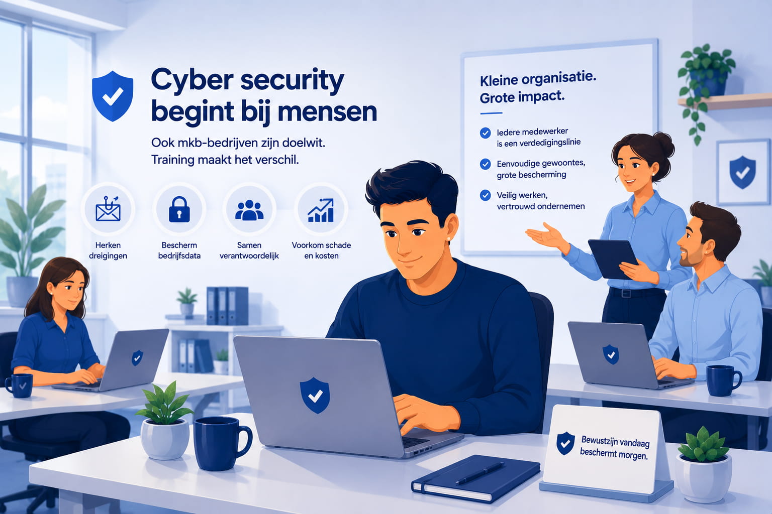 Waarom mkb-bedrijven cyber security training nodig hebben