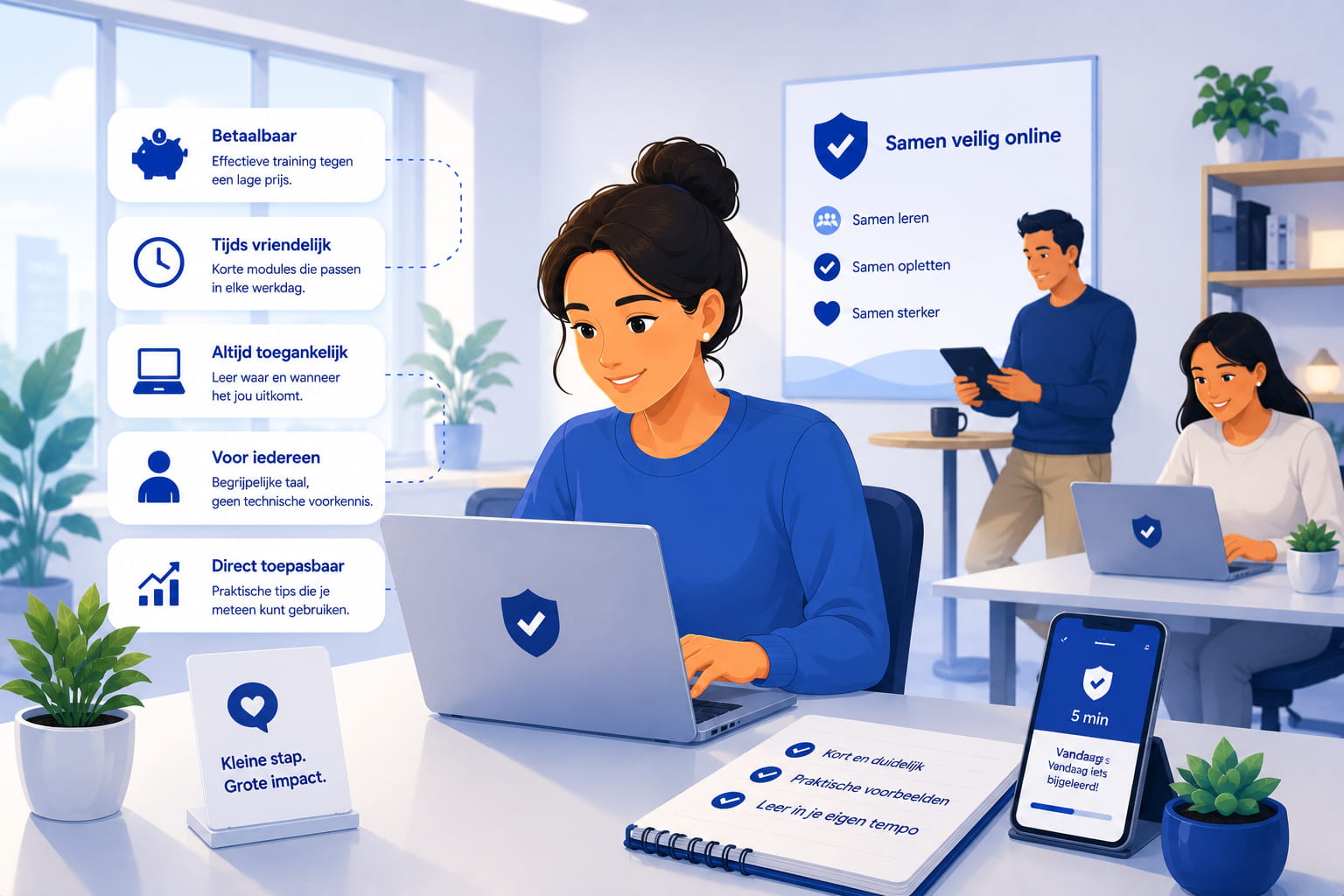 Hoe cybertraining betaalbaar en laagdrempelig blijft