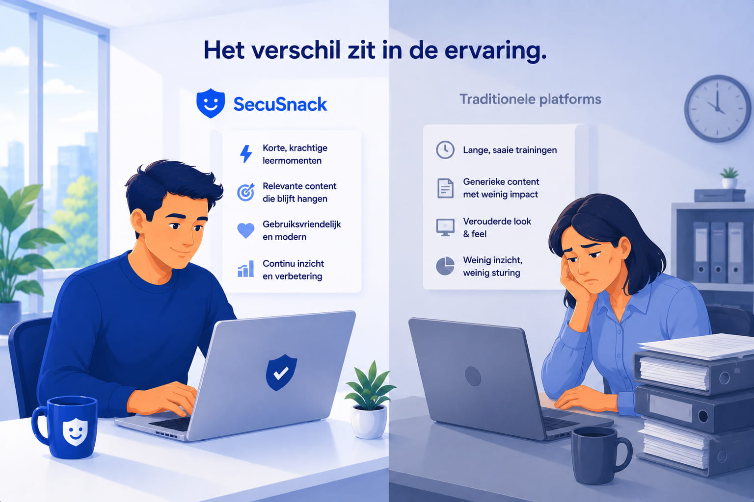 Het verschil tussen DigiSnack en traditionele awarenessplatformen